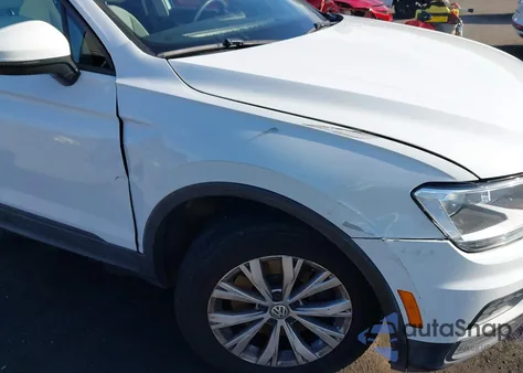 2018 Volkswagen Tiguan 2.0T S z USA, uszkodzony, nr VIN 3VV1B7AX1JM198588